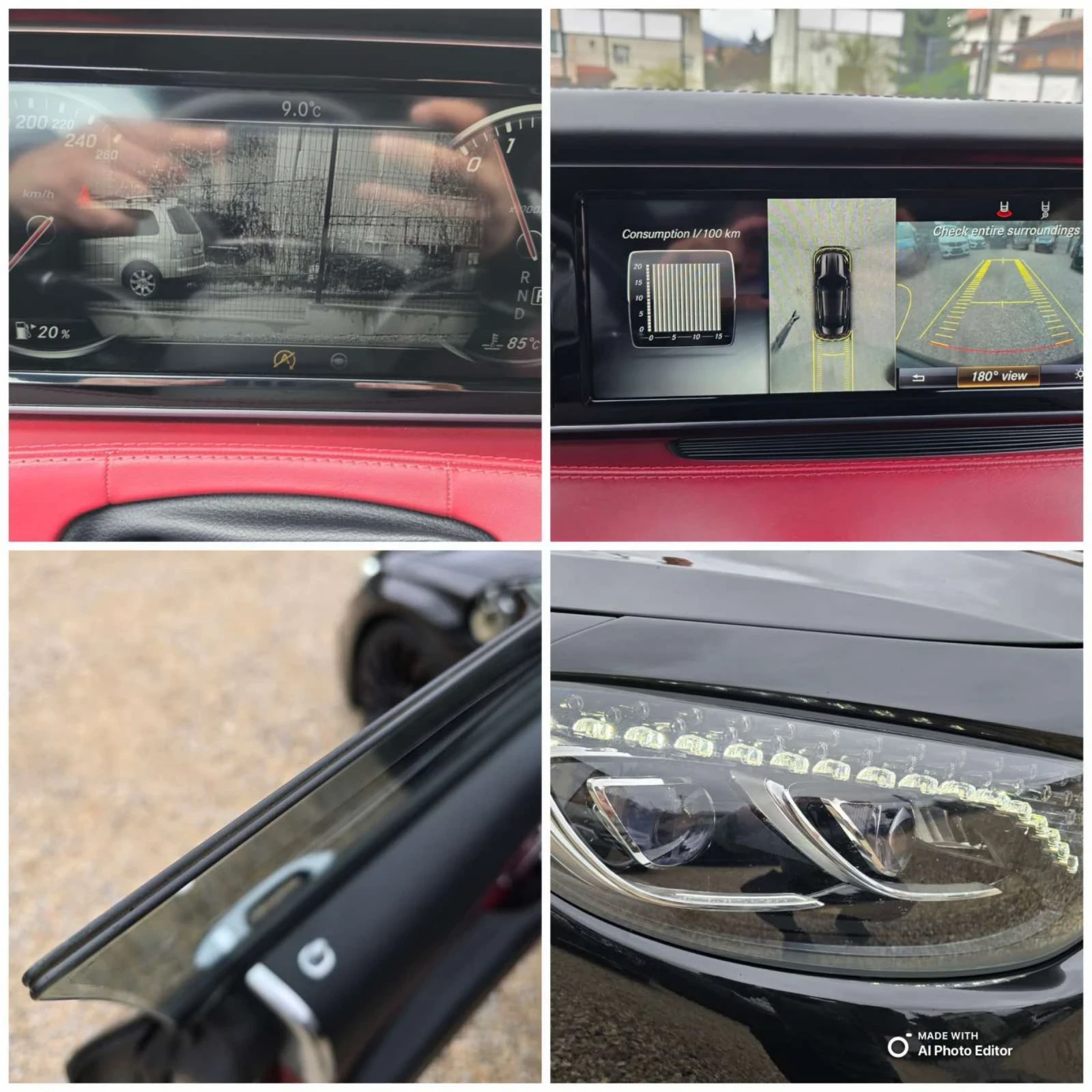 Mercedes-Benz S 500 AMG= FACE= SWAROVSKI= DESIGNO= FULL | Mobile.bg   17