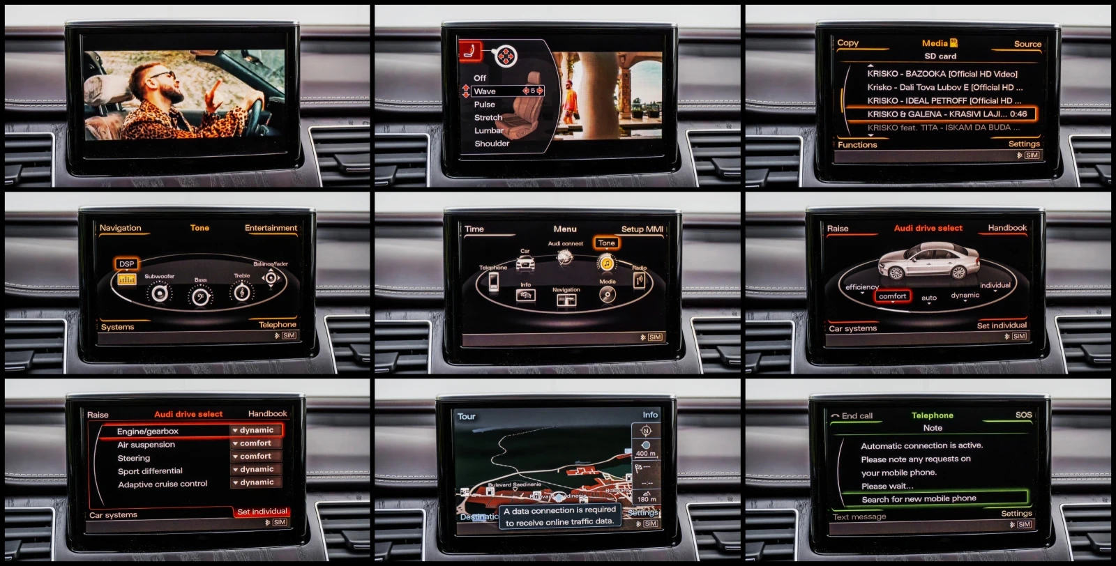 Audi A8 4.2TDI* S8-PACK* DESIGN SELECTION* HEAD UP* NIGHT | Mobile.bg   16