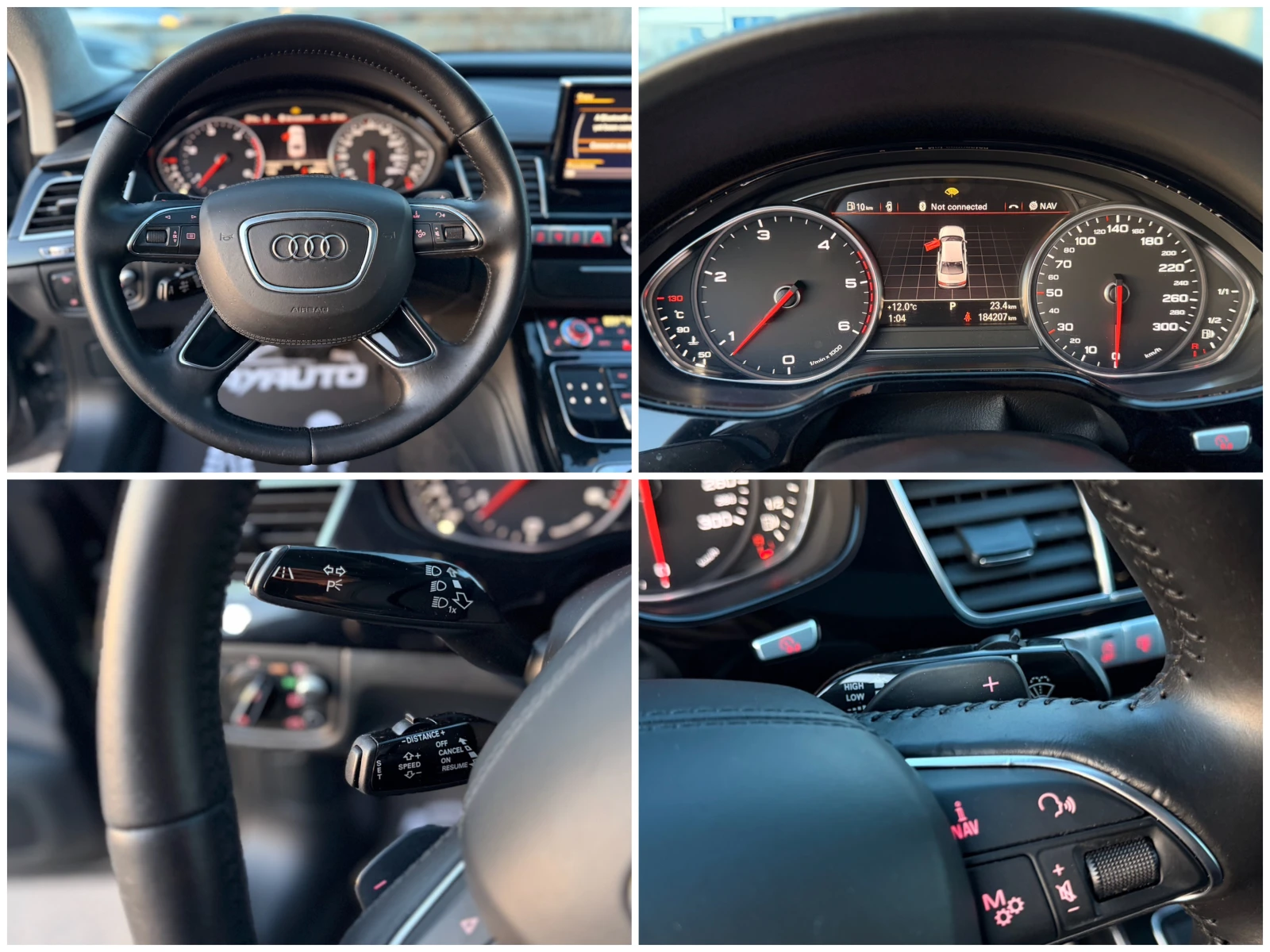 Audi A8 3.0TDI= QUATTRO= FACE= DISTRONIC= HUD= SOFT CLOSE= | Mobile.bg � ����������� 15