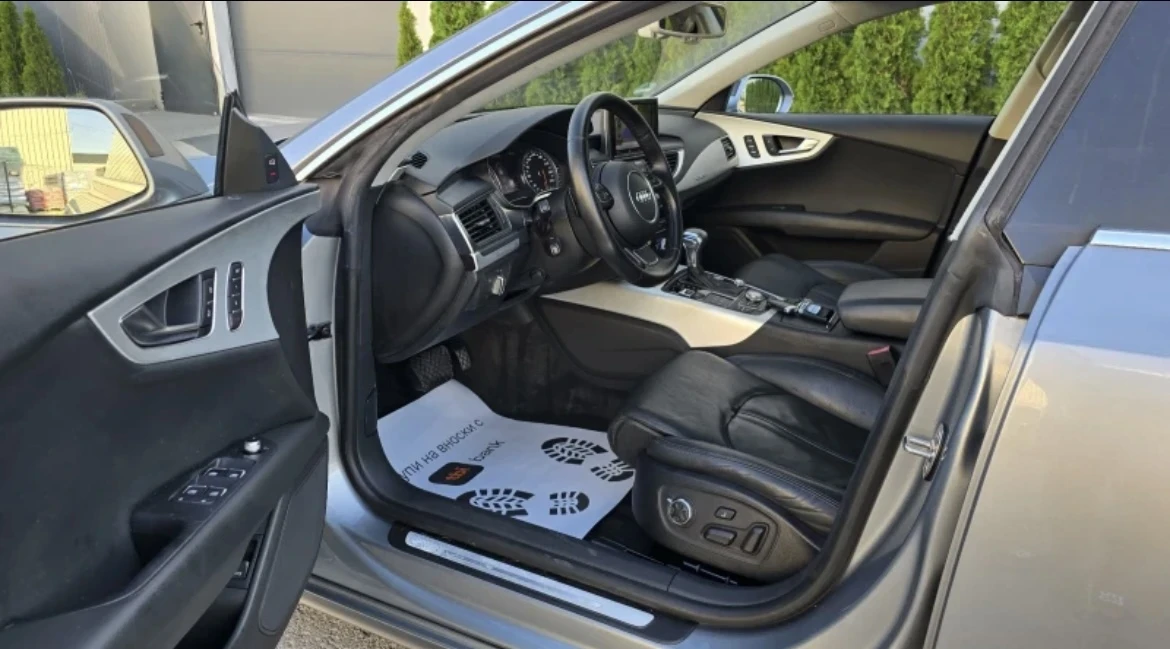 Audi A7 3.0TDI 245кс/масаж/обдух/печка/led/, снимка 7 - Автомобили и джипове - 54649407