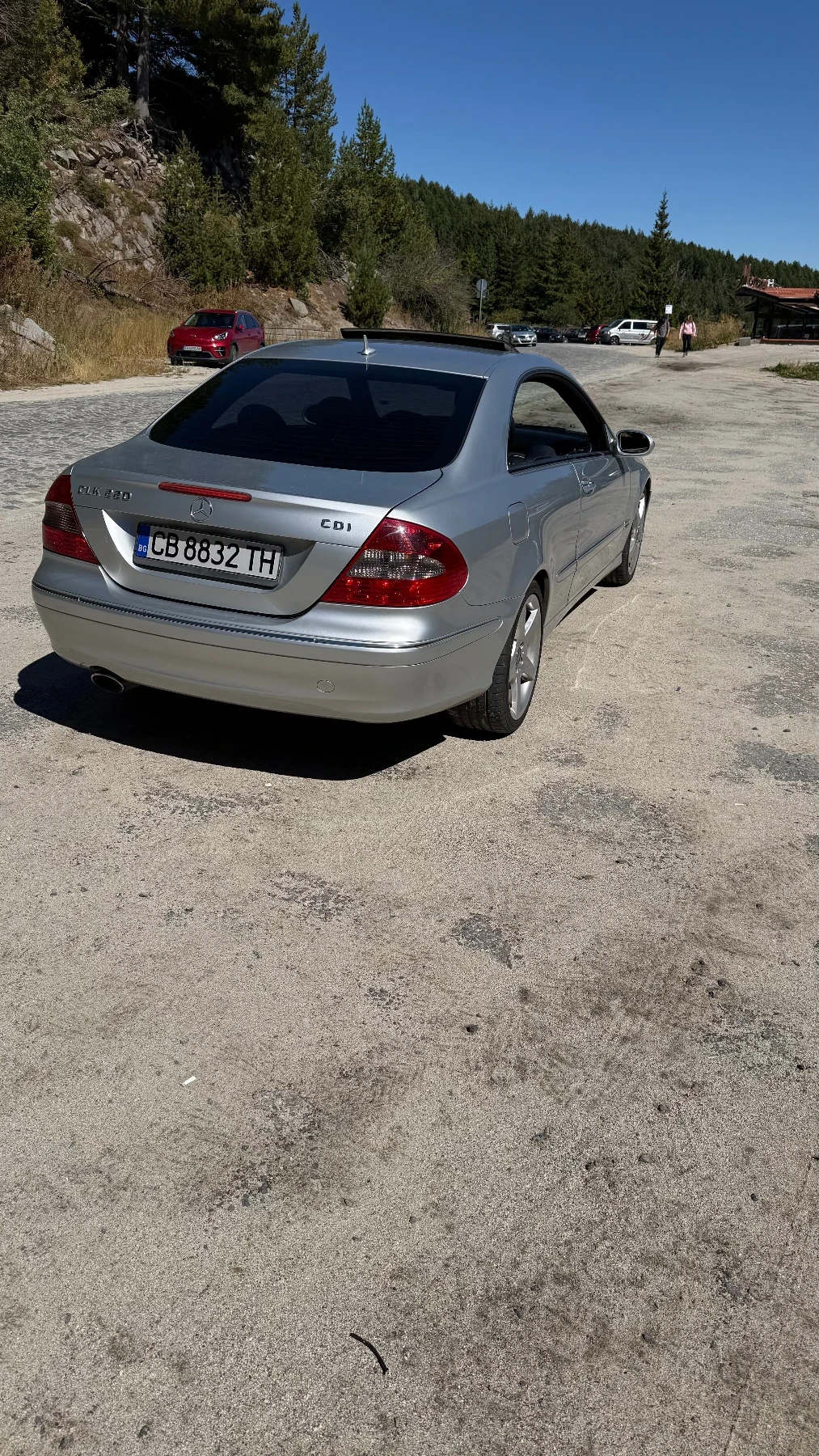 Mercedes-Benz CLK, снимка 7 - Автомобили и джипове - 56126775