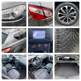 Nissan Qashqai 1.6i-ГАЗ-120000km-NAVI-PANORAMA-CAMERA-KLIMATRONIK, снимка 16