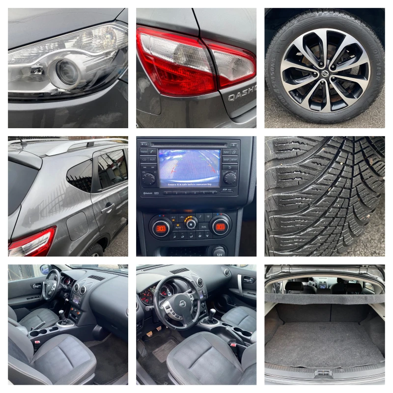 Nissan Qashqai 1.6i-ГАЗ-120000km-NAVI-PANORAMA-CAMERA-KLIMATRONIK, снимка 16 - Автомобили и джипове - 48634569