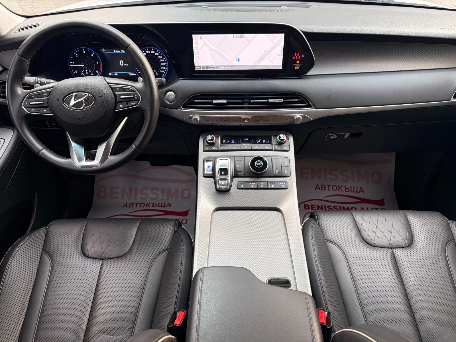 Hyundai Palisade 2.2CRDI* 4WD* 6+ 1* PRESTIGE* , снимка 9 - Автомобили и джипове - 55727221