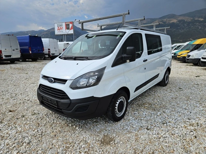 Ford Transit 2.2 TDCi, 6 местен , климатик, снимка 1 - Бусове и автобуси - 46652176