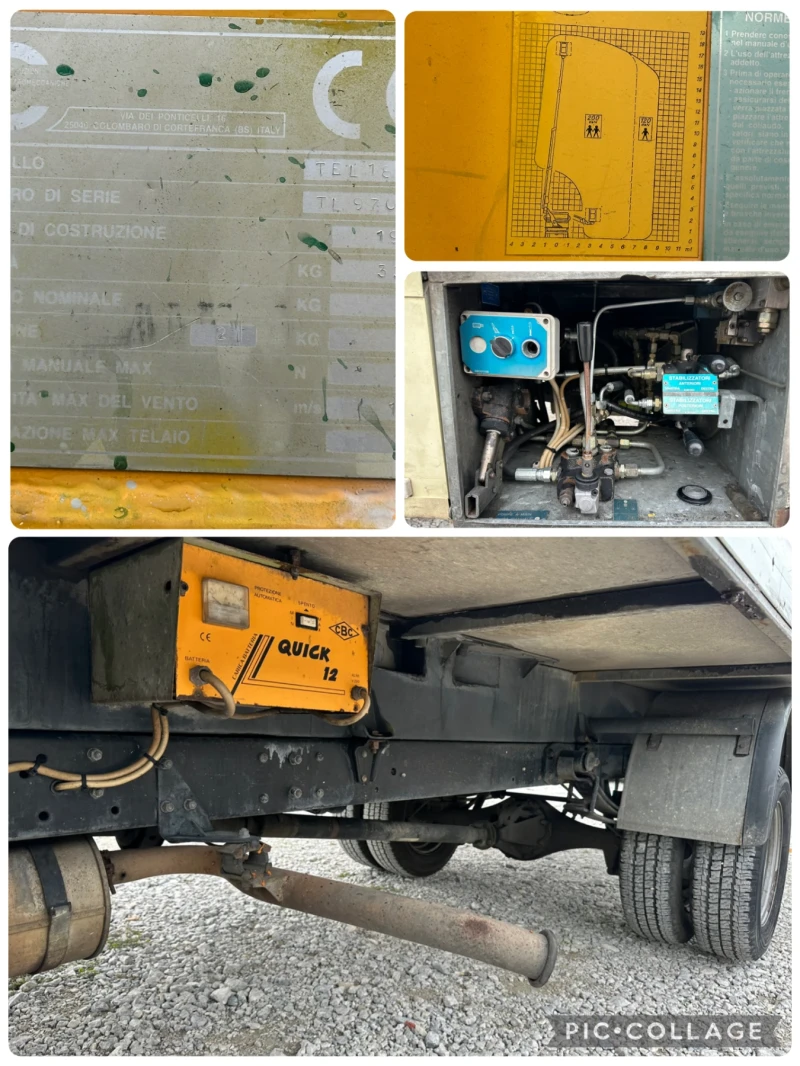 Автовишка Друга марка Nissan TRADE 3.5т, снимка 12 - Индустриална техника - 52447664