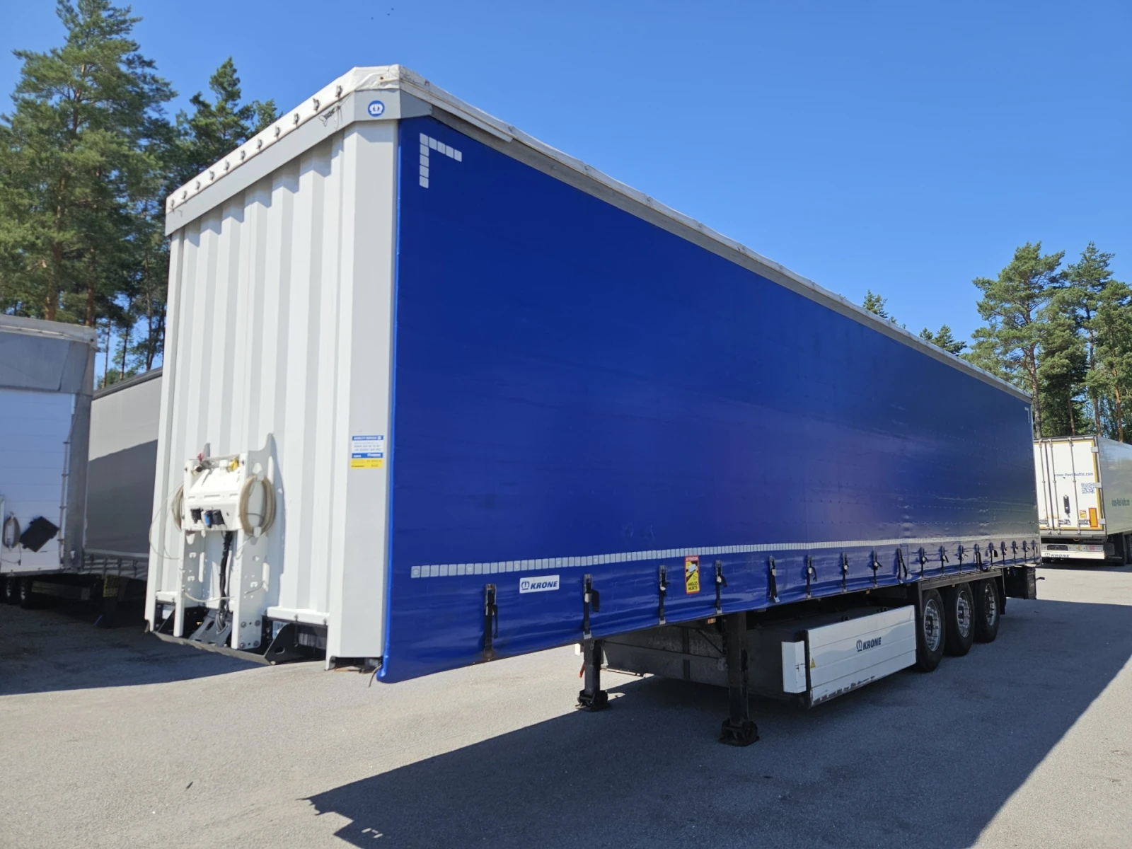 Полуремарке Krone SD, снимка 2 - Ремаркета - 55845998