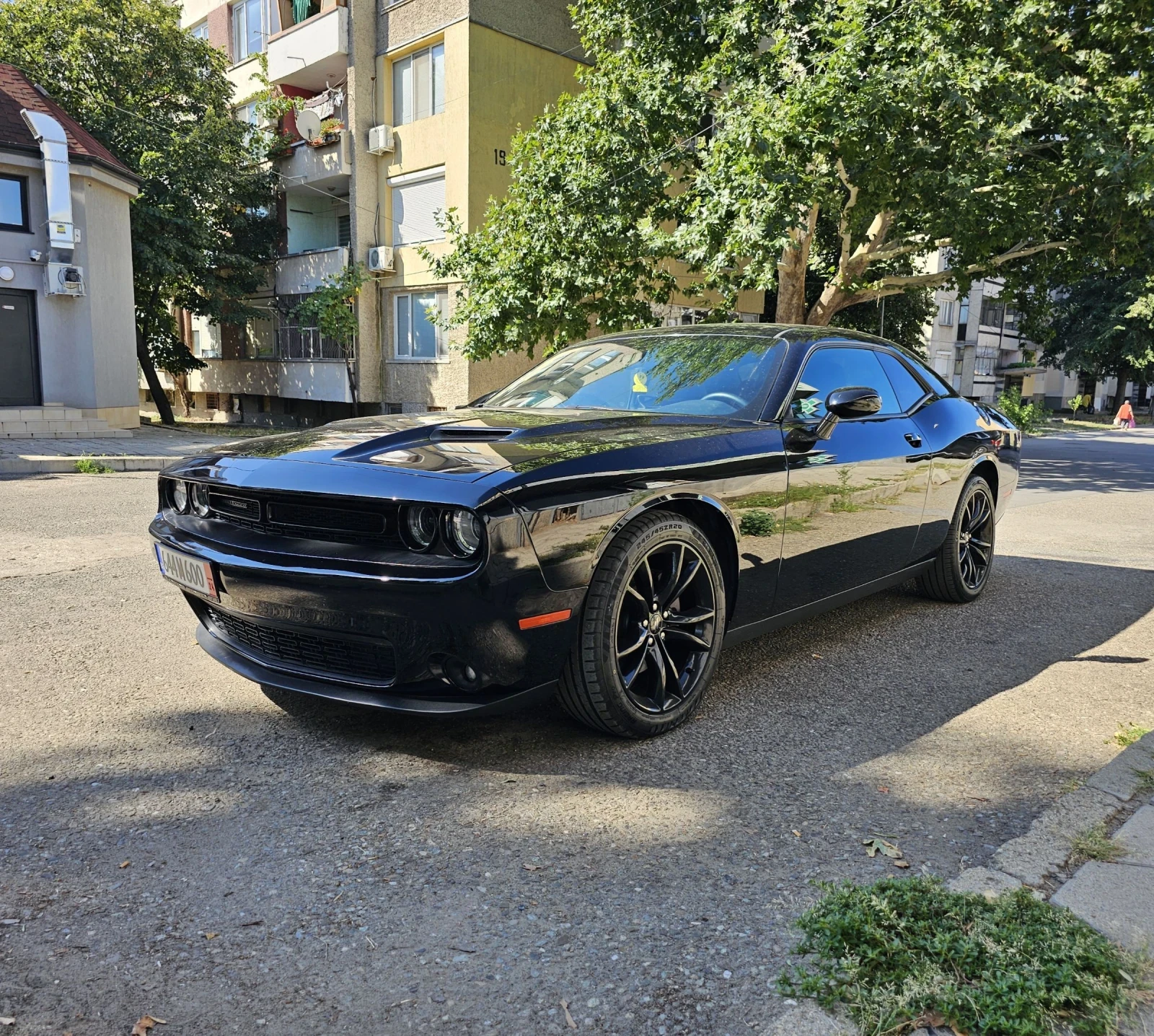 Dodge Challenger 3.6 V6 320к.с.SXT+ Black TOP - [1] 