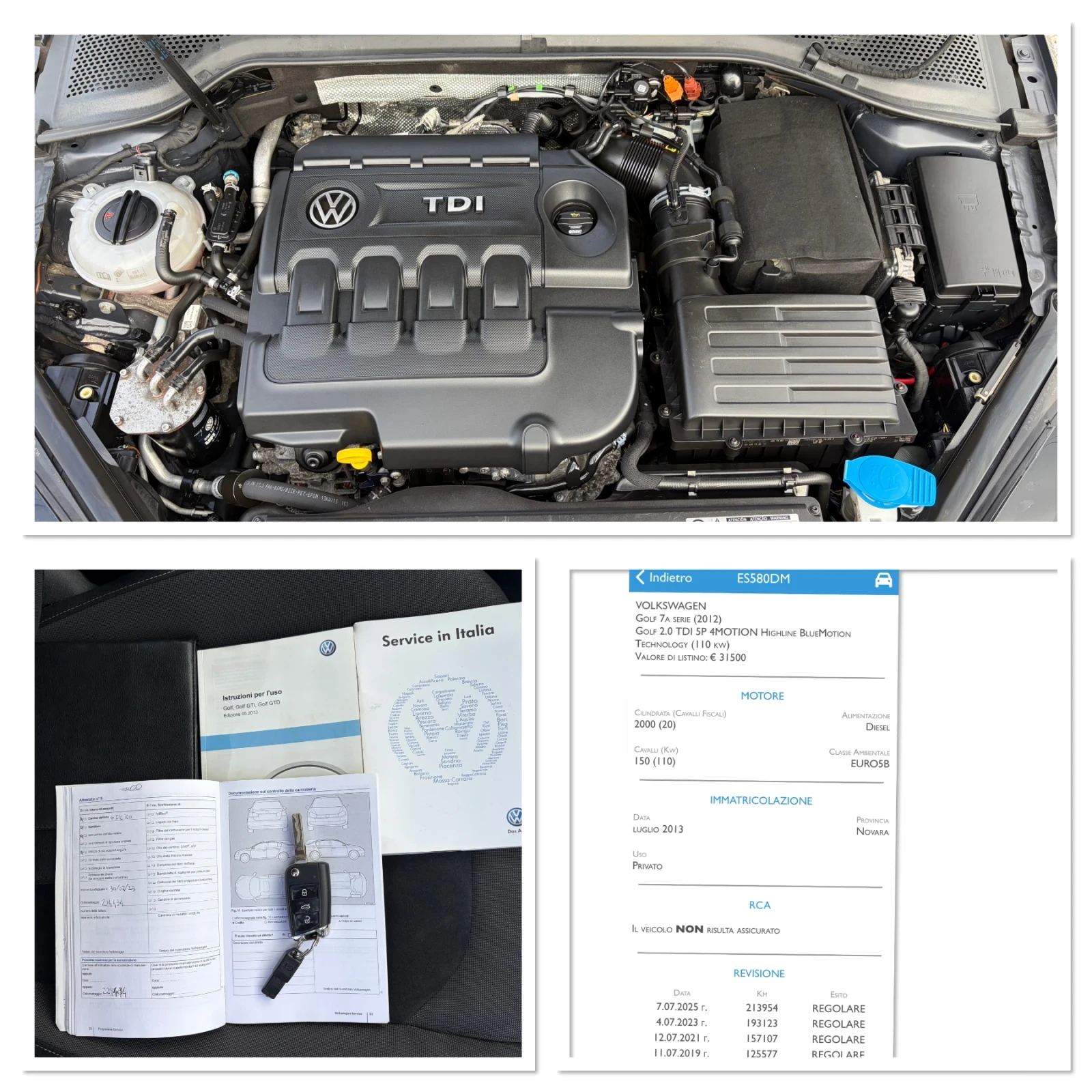 VW Golf 2.0TDI HIGH LINE 4X4  | Mobile.bg   17