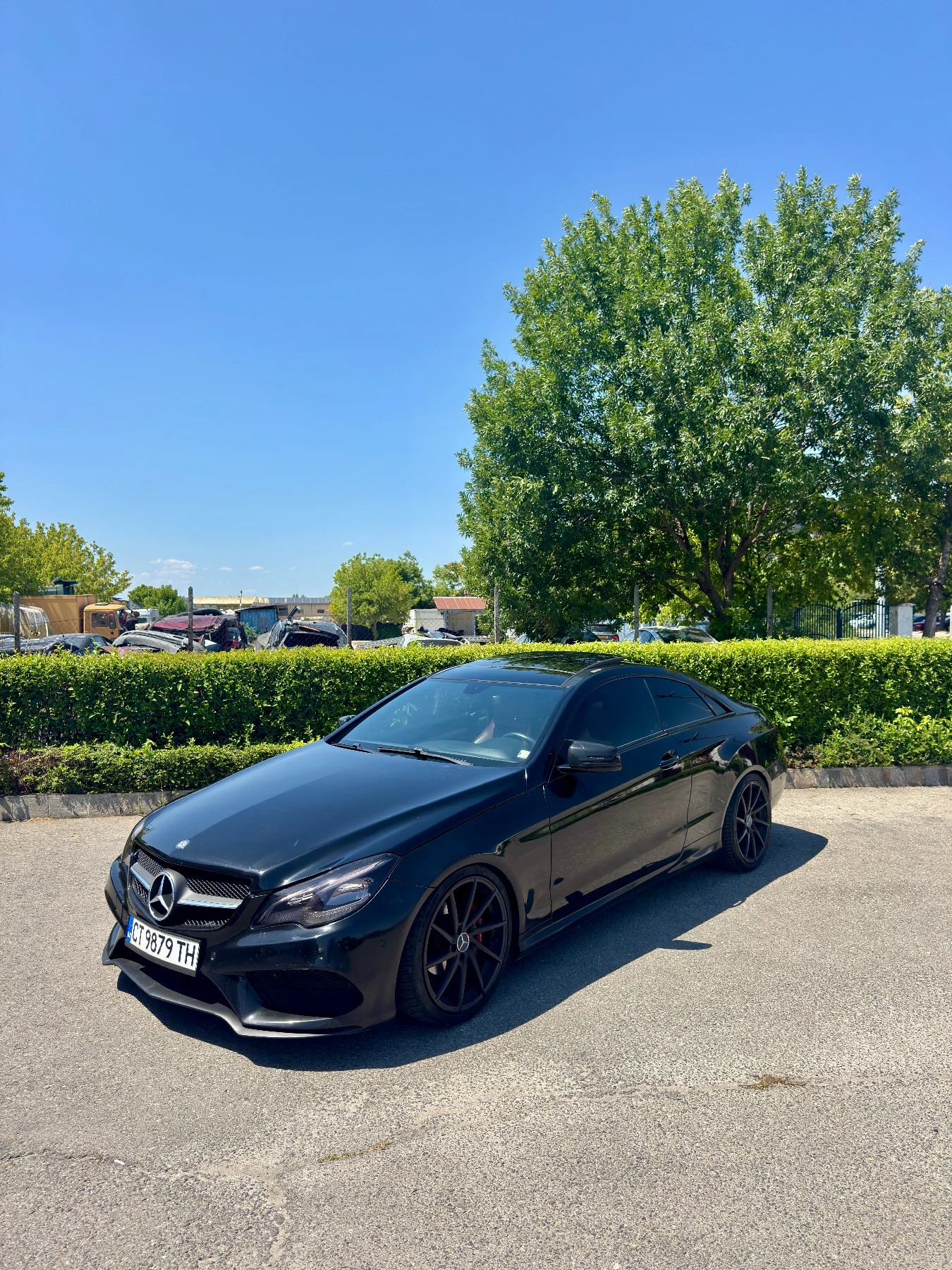 Mercedes-Benz E 220 19  Vossen | Bilstein | Червен салон