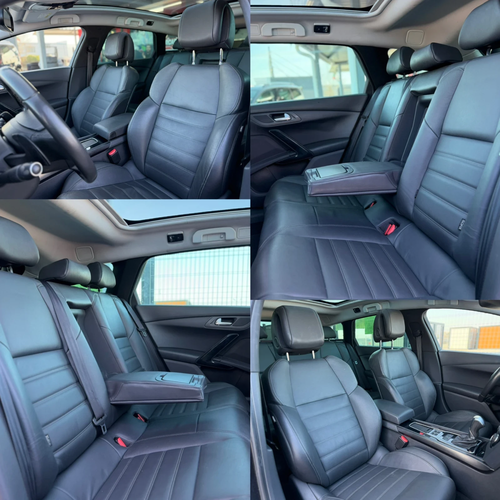 Peugeot 508 2.0 BlueHDi / АВТОМАТ / КОЖА / ПАНОРАМА / НАВИ, снимка 13 - Автомобили и джипове - 53838615