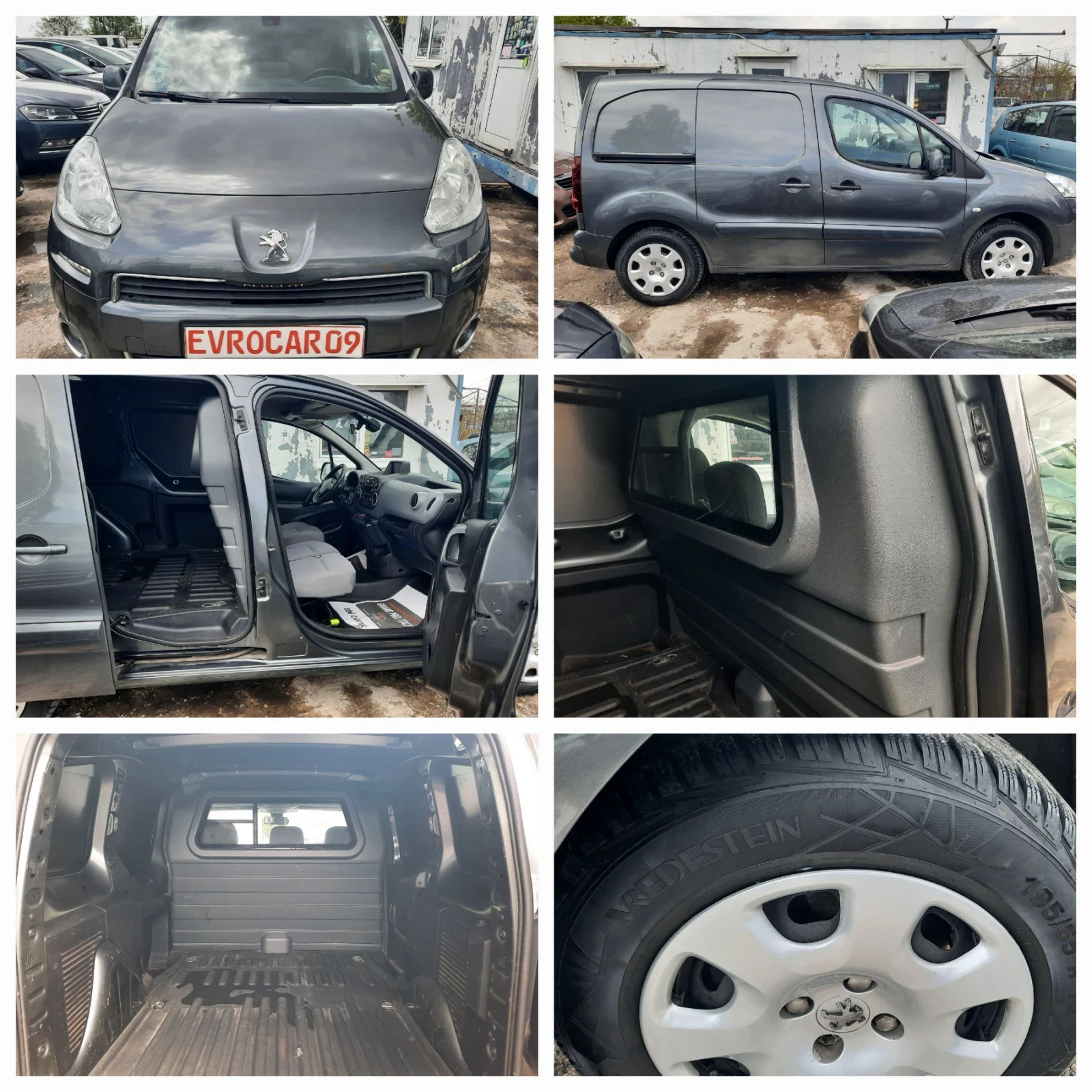 Peugeot Partner 2015та АВТОМАТ БИЖУ, снимка 14 - Автомобили и джипове - 54390806