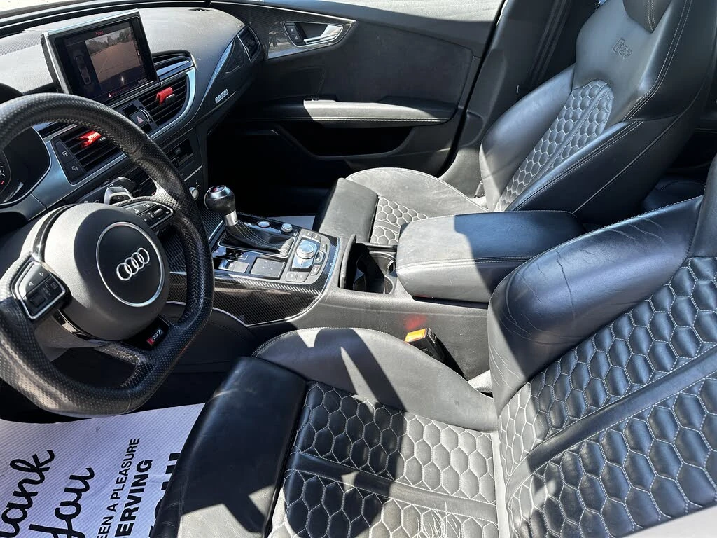 Audi Rs7 4.0T* PRESTIGE* CARBON* MATRIX* 360 КАМЕРИ* КЕЙЛЕС, снимка 8 - Автомобили и джипове - 55302295