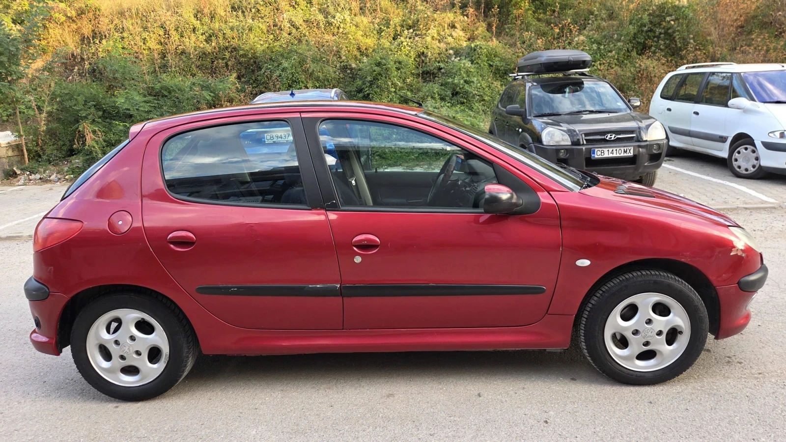Peugeot 206 Автоматик с газова уредба, снимка 10 - Автомобили и джипове - 55908450