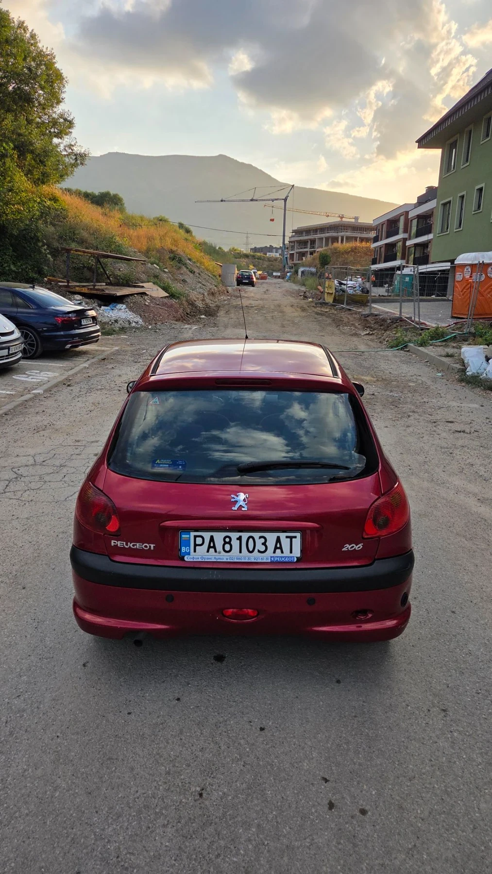 Peugeot 206 Автоматик с газова уредба, снимка 8 - Автомобили и джипове - 55908450