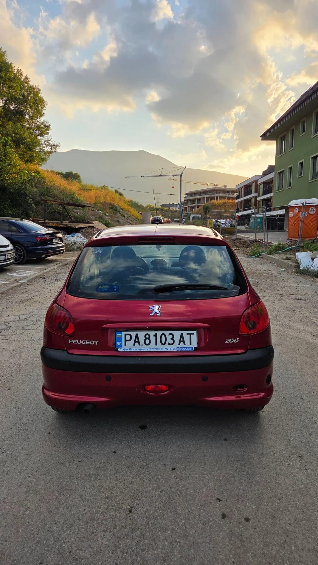 Peugeot 206 Автоматик с газова уредба, снимка 7 - Автомобили и джипове - 55908450