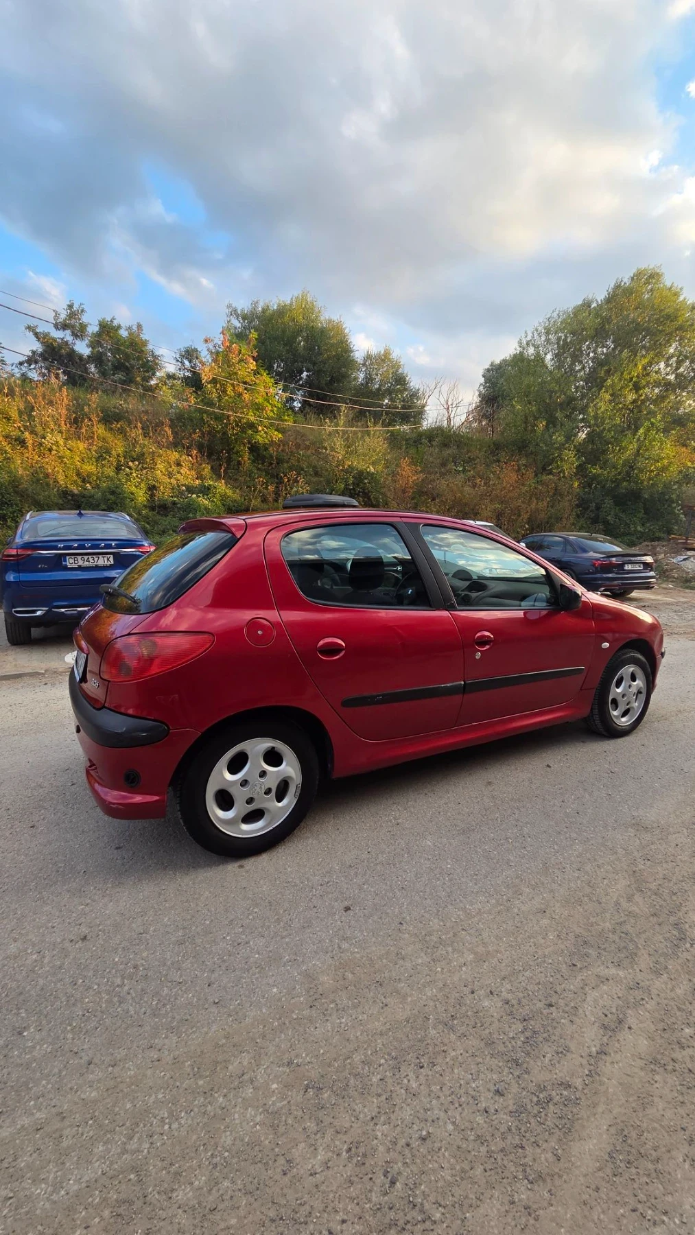 Peugeot 206 Автоматик с газова уредба, снимка 9 - Автомобили и джипове - 55908450