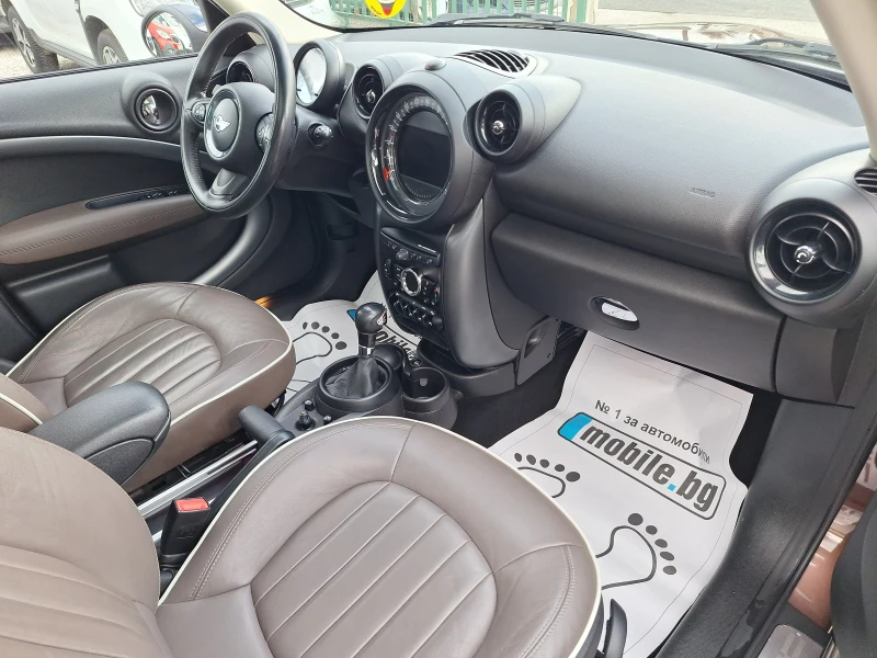 Mini Countryman 2.0 SD ALL4 Koja Navi Panorama!, снимка 12 - Автомобили и джипове - 53439220