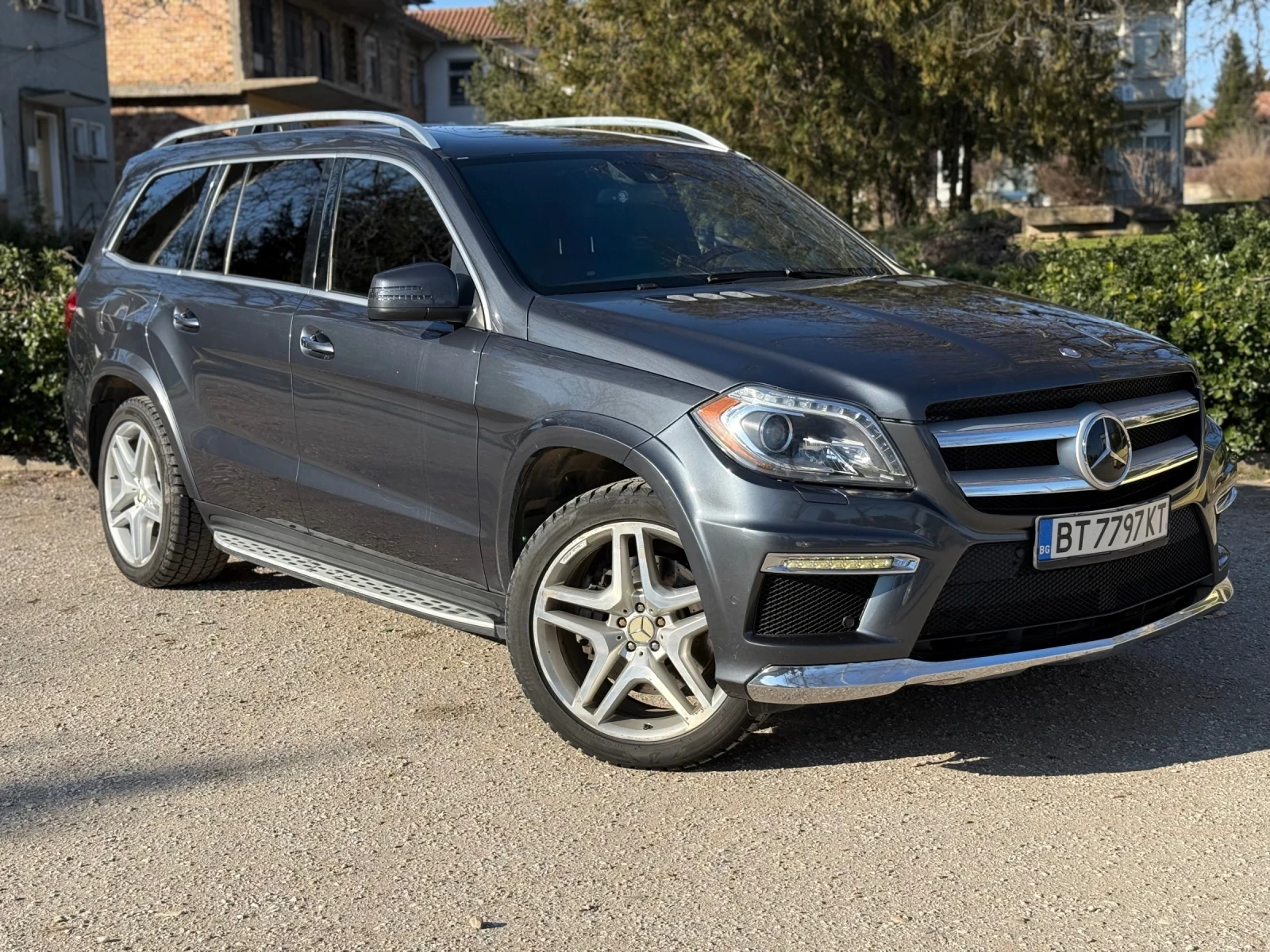 Mercedes-Benz GL 550 КОЖА , ОБДУХВАНЕ , NAVI, ПАНОРАМА, НОВИ ГУМИ!
