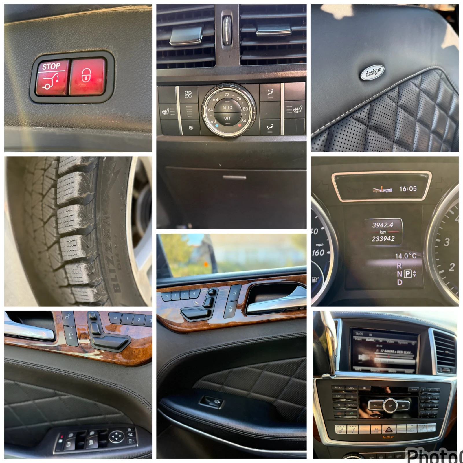 Mercedes-Benz GL 550 КОЖА , ОБДУХВАНЕ , NAVI, ПАНОРАМА, НОВИ ГУМИ!, снимка 15 - Автомобили и джипове - 53787424