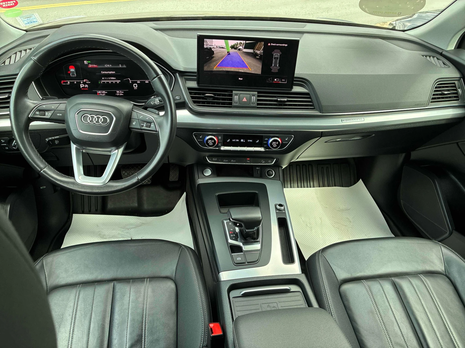 Audi Q5 QUATTRO * ДИСТРОНИК* ПАНОРАМА* ПРЕДСТАВИТЕЛСТВО*  , снимка 9 - Автомобили и джипове - 56088581
