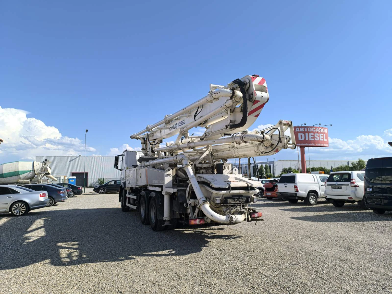 Бетон помпа Mercedes-Benz AROCS 2642 CIFA K36 STEELTECH, снимка 5 - Индустриална техника - 54916444