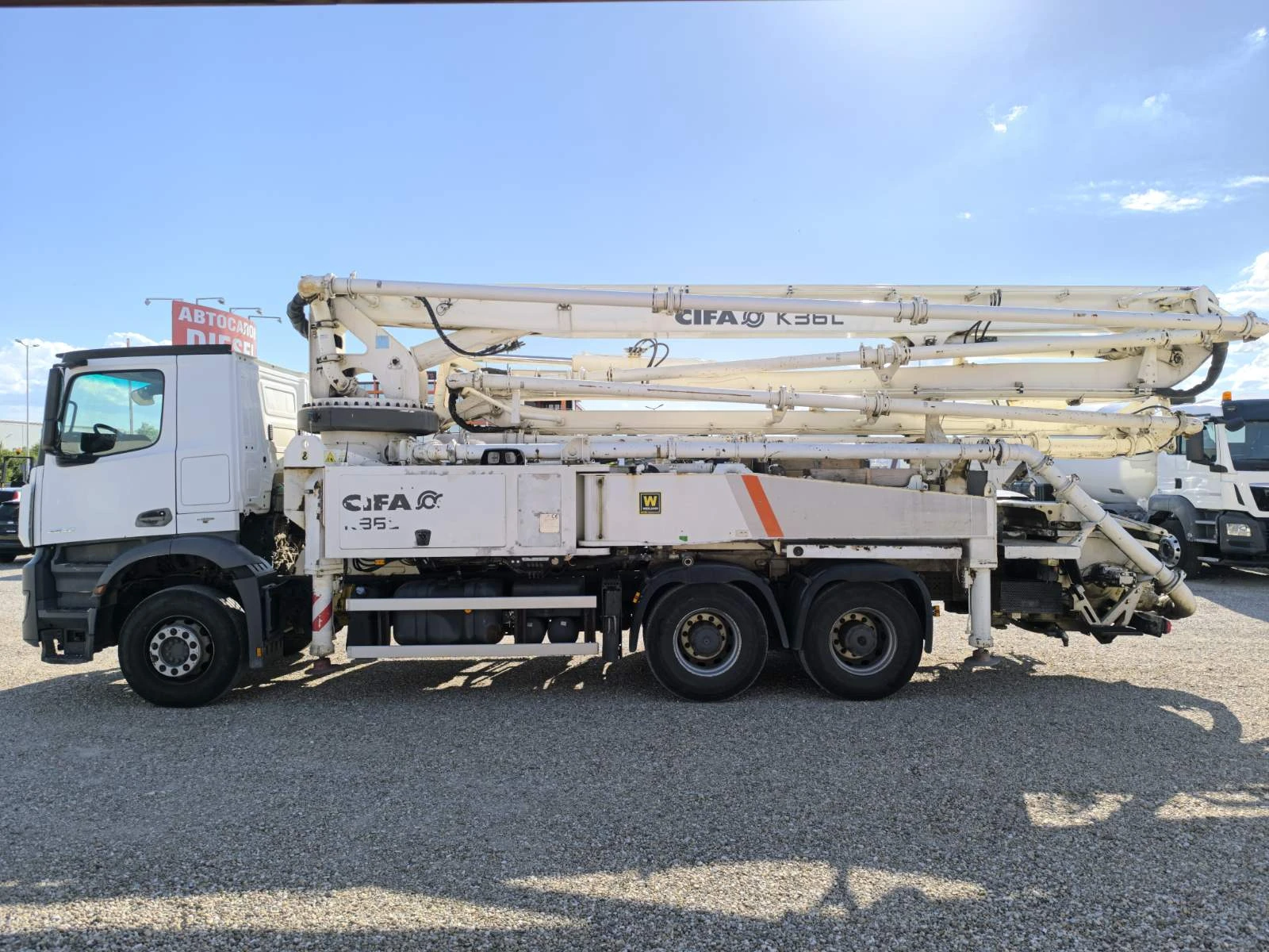 Бетон помпа Mercedes-Benz AROCS 2642 CIFA K36 STEELTECH, снимка 4 - Индустриална техника - 54916444