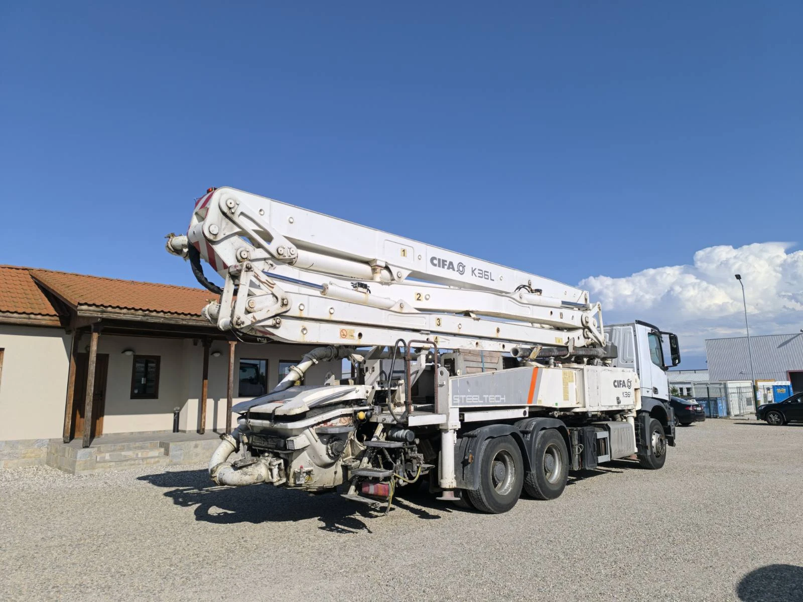 Бетон помпа Mercedes-Benz AROCS 2642 CIFA K36 STEELTECH, снимка 7 - Индустриална техника - 54916444