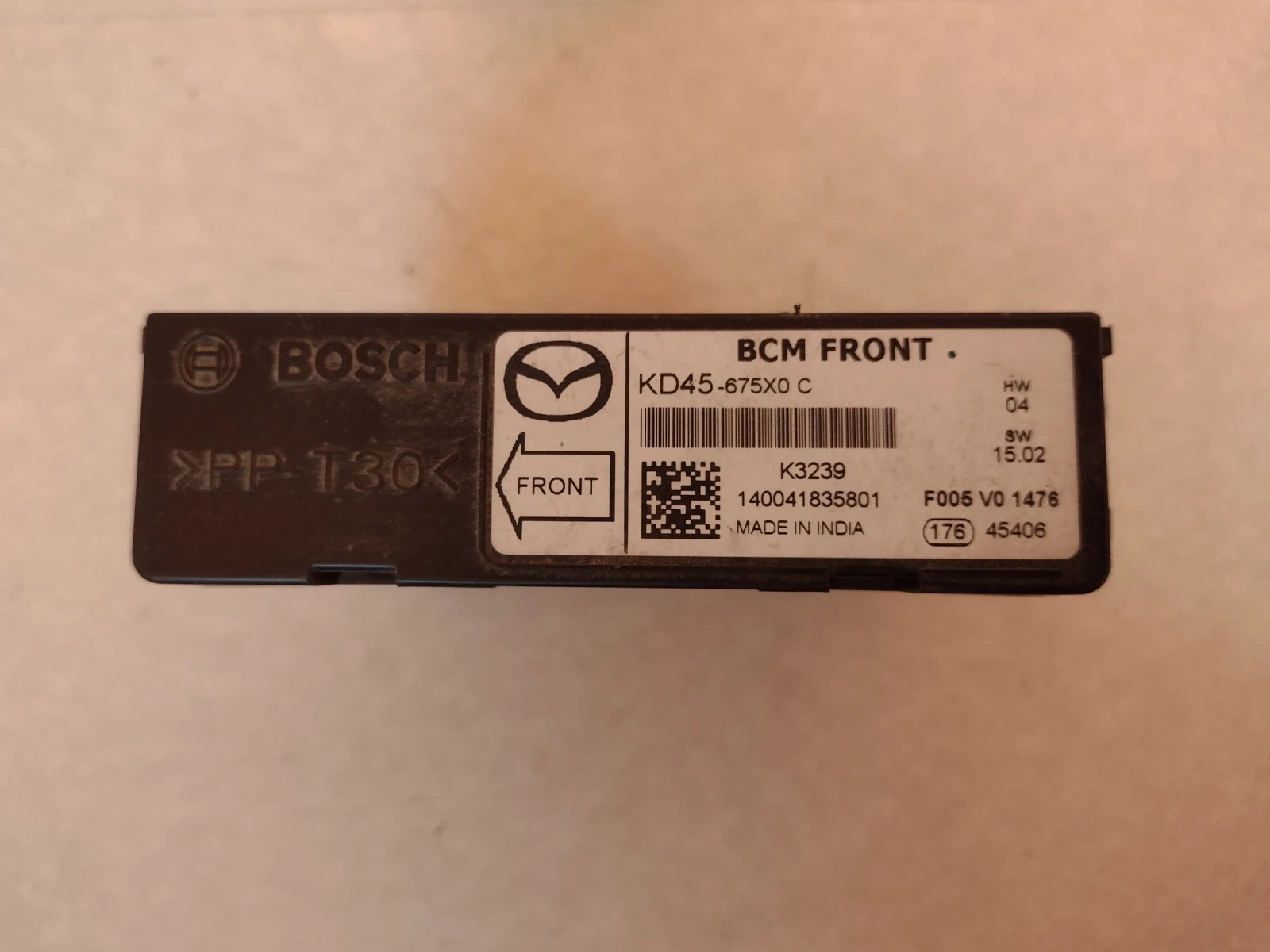 KD45-675X0 C     / Body Control  MAZDA CX5  KD45675X0C   F005V01476 | Mobile.bg   1