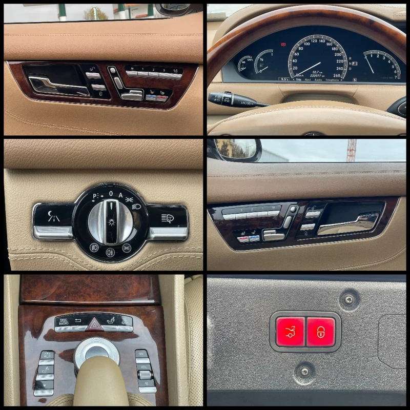 Mercedes-Benz CL 500 LPG, снимка 13 - Автомобили и джипове - 48468398