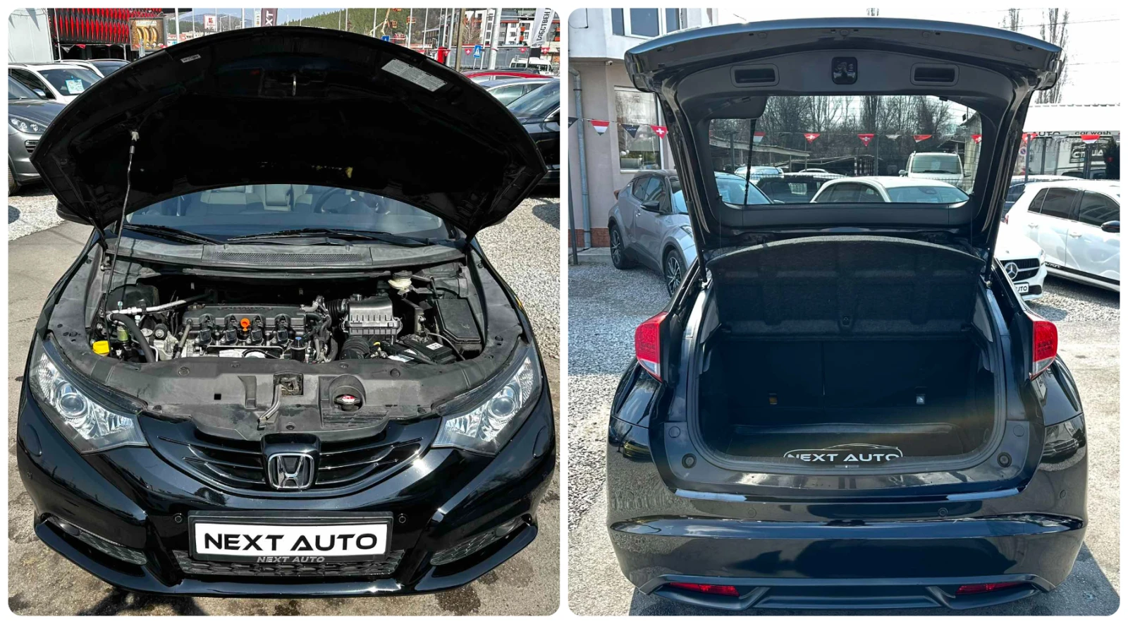 Honda Civic 1.8i 141HP PANO BLIND SPOT LANE ASSIST, снимка 16 - Автомобили и джипове - 53874849