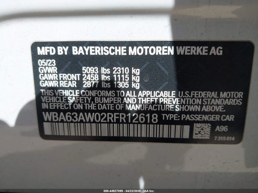 BMW 440 3.0l 40I Gran Coupe, снимка 9 - Автомобили и джипове - 54576251