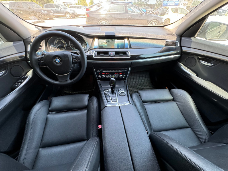 BMW 5 Gran Turismo HEAD UP / КАМЕРА / ПОДГРЕВ / NAVI / ЧЕРЕН МАТ, снимка 8 - Автомобили и джипове - 46778890