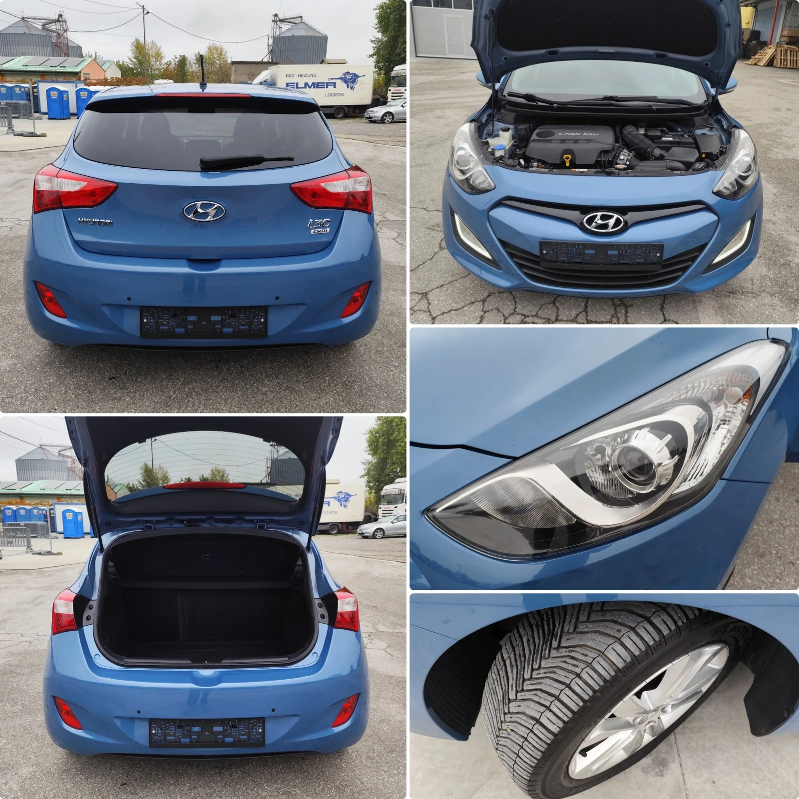 Hyundai I30 1.6CRDI-110.-6.LED-EURO-5 | Mobile.bg   9