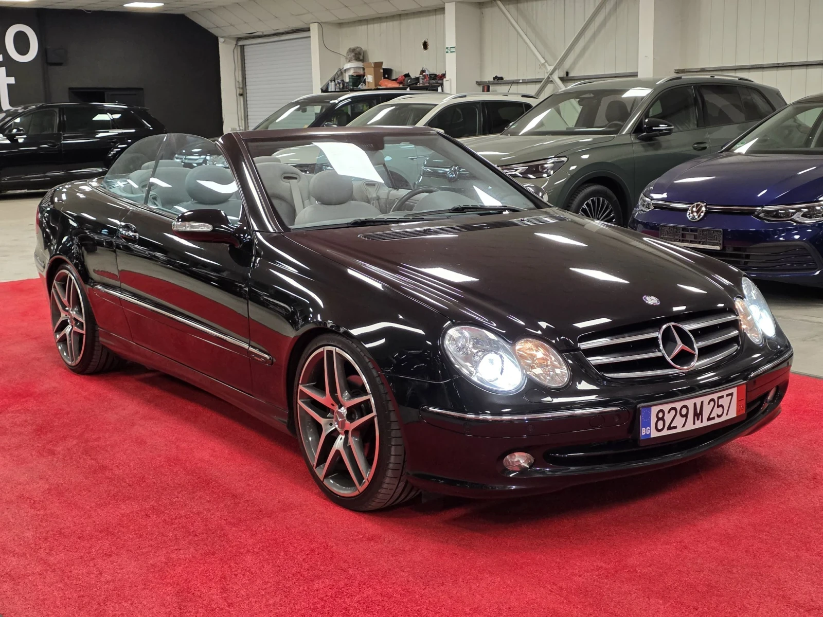 Mercedes-Benz CLK 320 | Avangarde | Cabrio | Напълно обслужен 