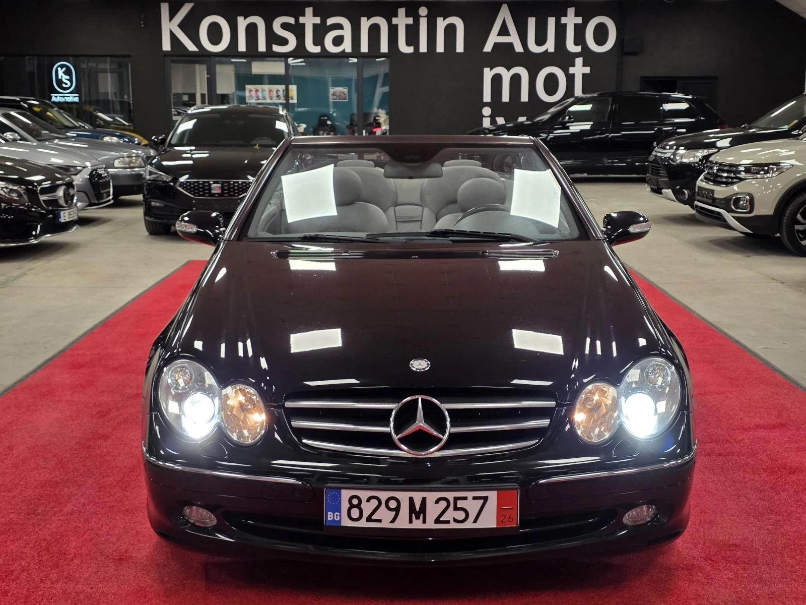 Mercedes-Benz CLK 320 | Avangarde | Cabrio | Напълно обслужен , снимка 2 - Автомобили и джипове - 54386409
