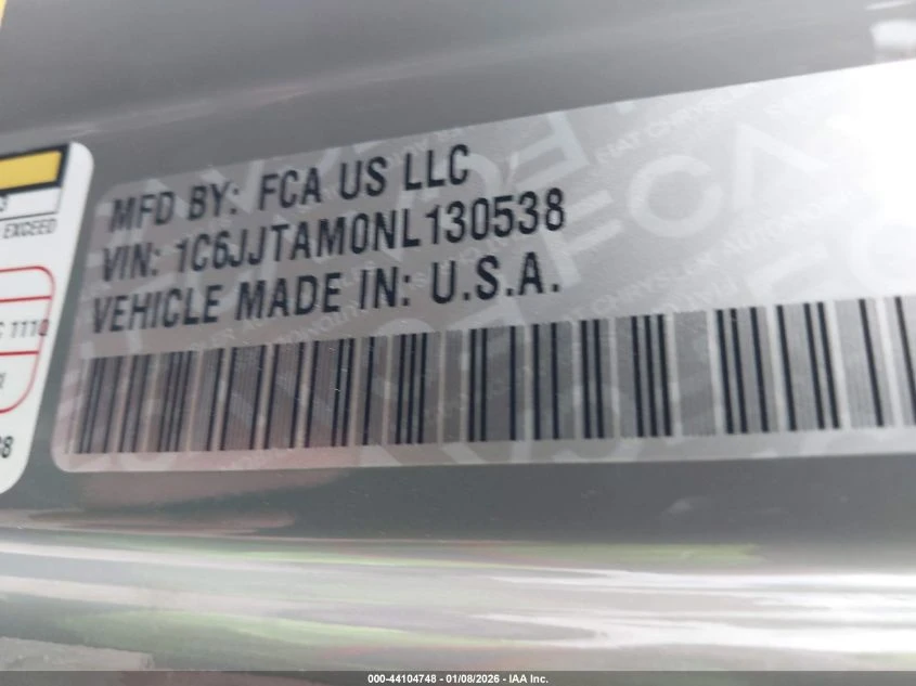 Jeep Gladiator 3l Willys 4X4 - изображение 9