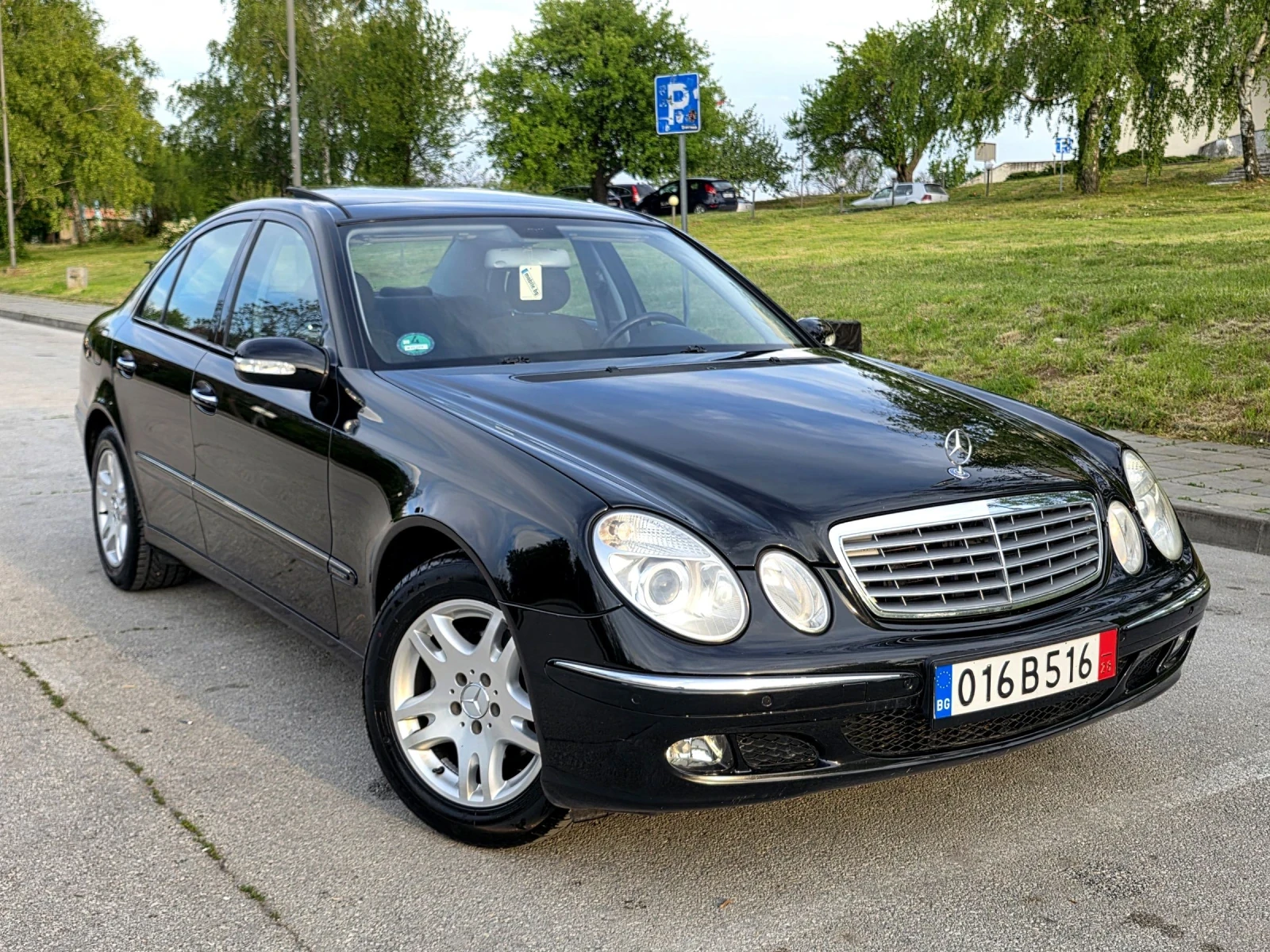 Mercedes-Benz E 200 Kompressor, Elegance, Панорама, Печка , снимка 3 - Автомобили и джипове - 54417666