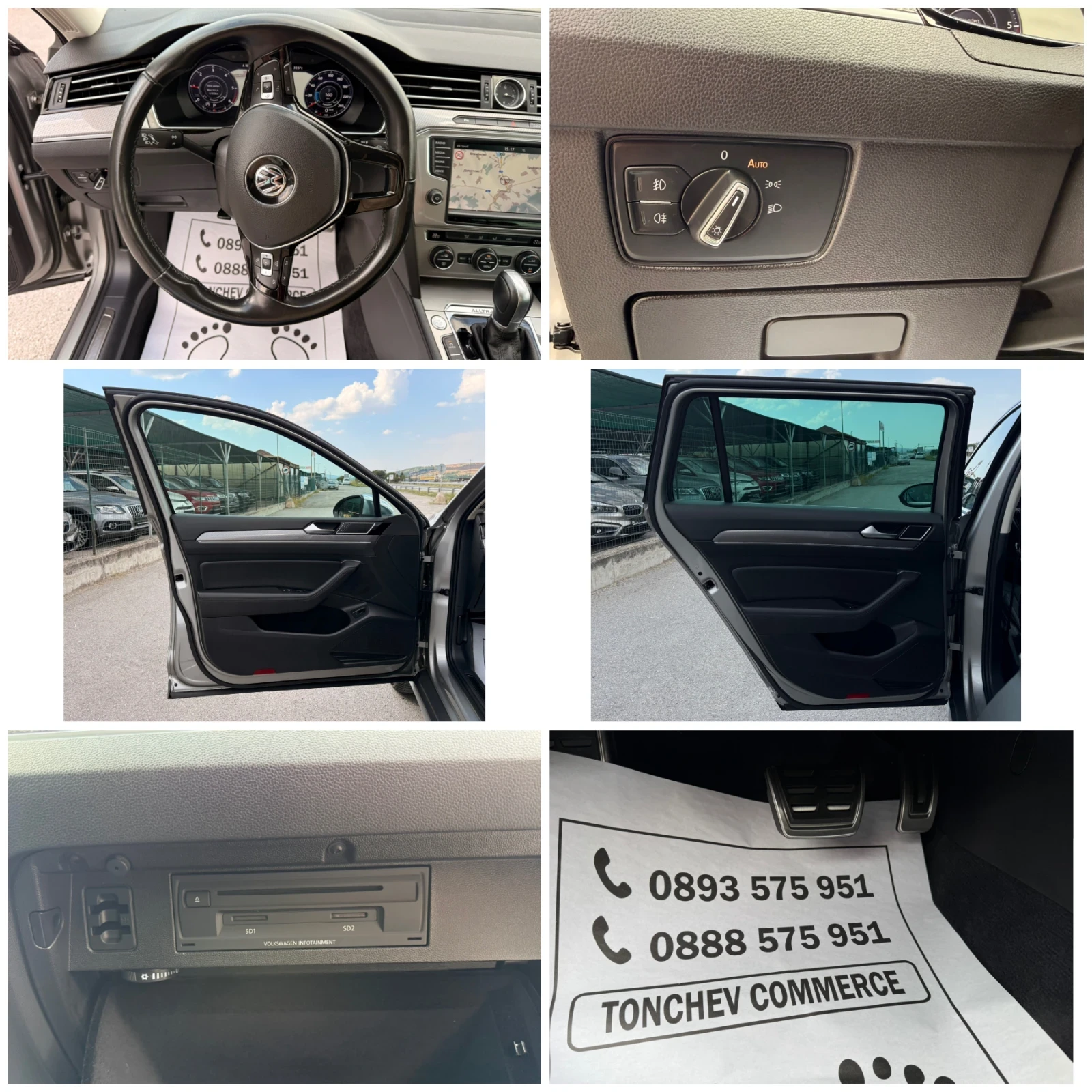 VW Passat 2.0-TDI-190к.с-4х4-ALLTRACK-ДИГИТАЛЕН КМ-182.000км, снимка 15 - Автомобили и джипове - 55610090