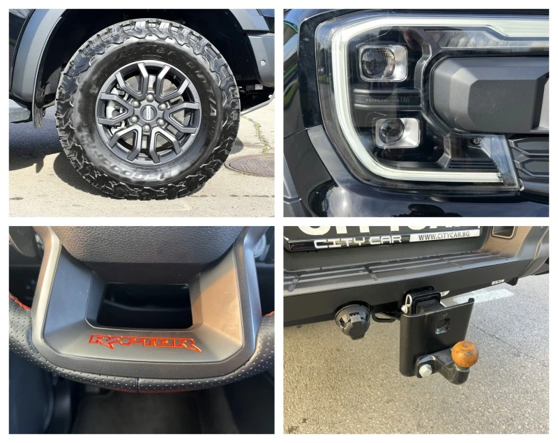 Ford Ranger RAPTOR/ 3.0 ECOBOOST/ B&O/ 360 CAM/ MATRIX/ ПЕЧКА, снимка 16 - Автомобили и джипове - 42892413