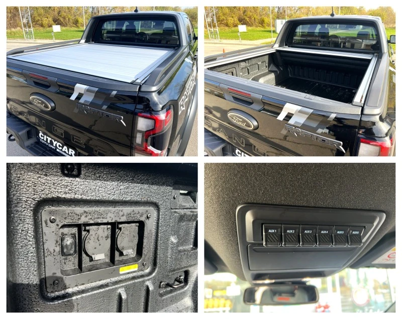 Ford Ranger RAPTOR/ 3.0 ECOBOOST/ B&O/ 360 CAM/ MATRIX/ ПЕЧКА, снимка 17 - Автомобили и джипове - 42892413