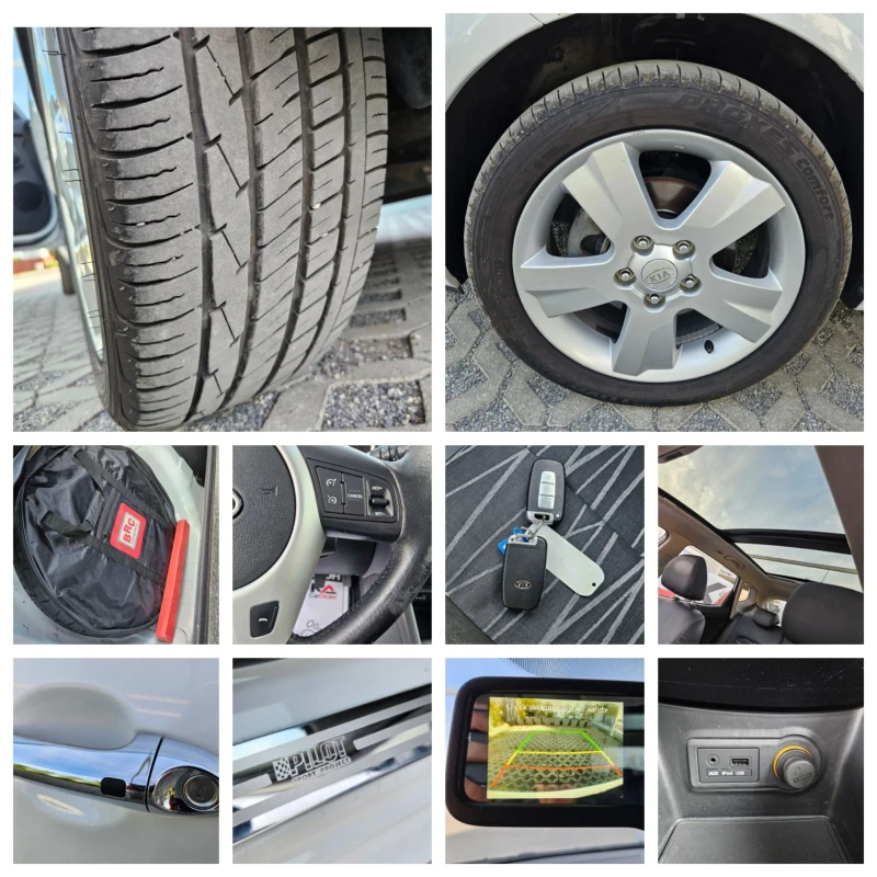 Kia Venga 1.6i-125kc= PILOT SPORT EDITION= ПАНОРАМА= KEYLESS, снимка 17 - Автомобили и джипове - 47183340