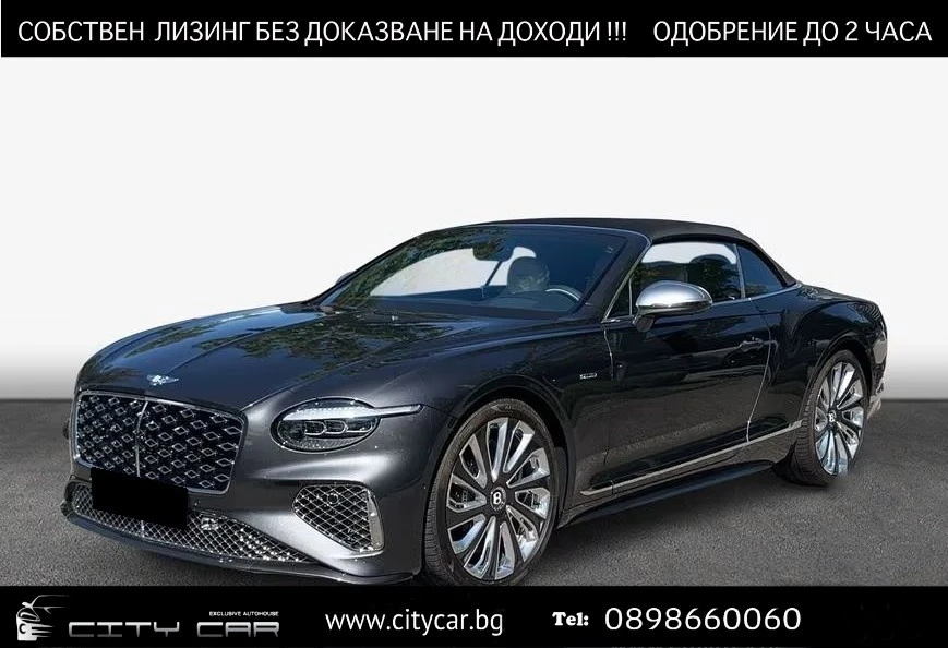 Bentley Continental gt GTC ULTRA PERFORMANCE / MULLINER / B&O / 360/ HUD
