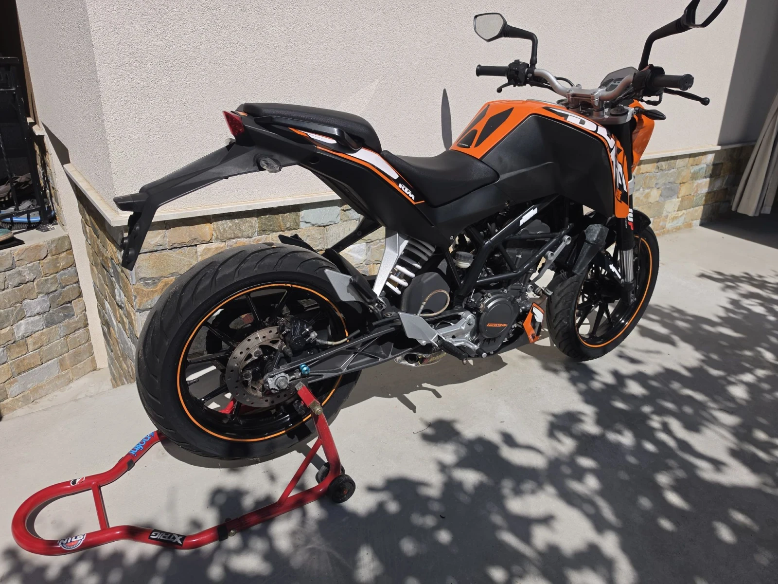 Ktm Duke 125 А1 категория ABS, снимка 6 - Мотоциклети и мототехника - 56008432