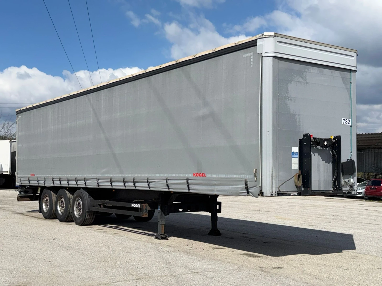 Полуремарке Koegel SN 24 SAF WABCO 12-642 XL-CODE ЛИЗИНГ!!!, снимка 2 - Ремаркета - 54144658