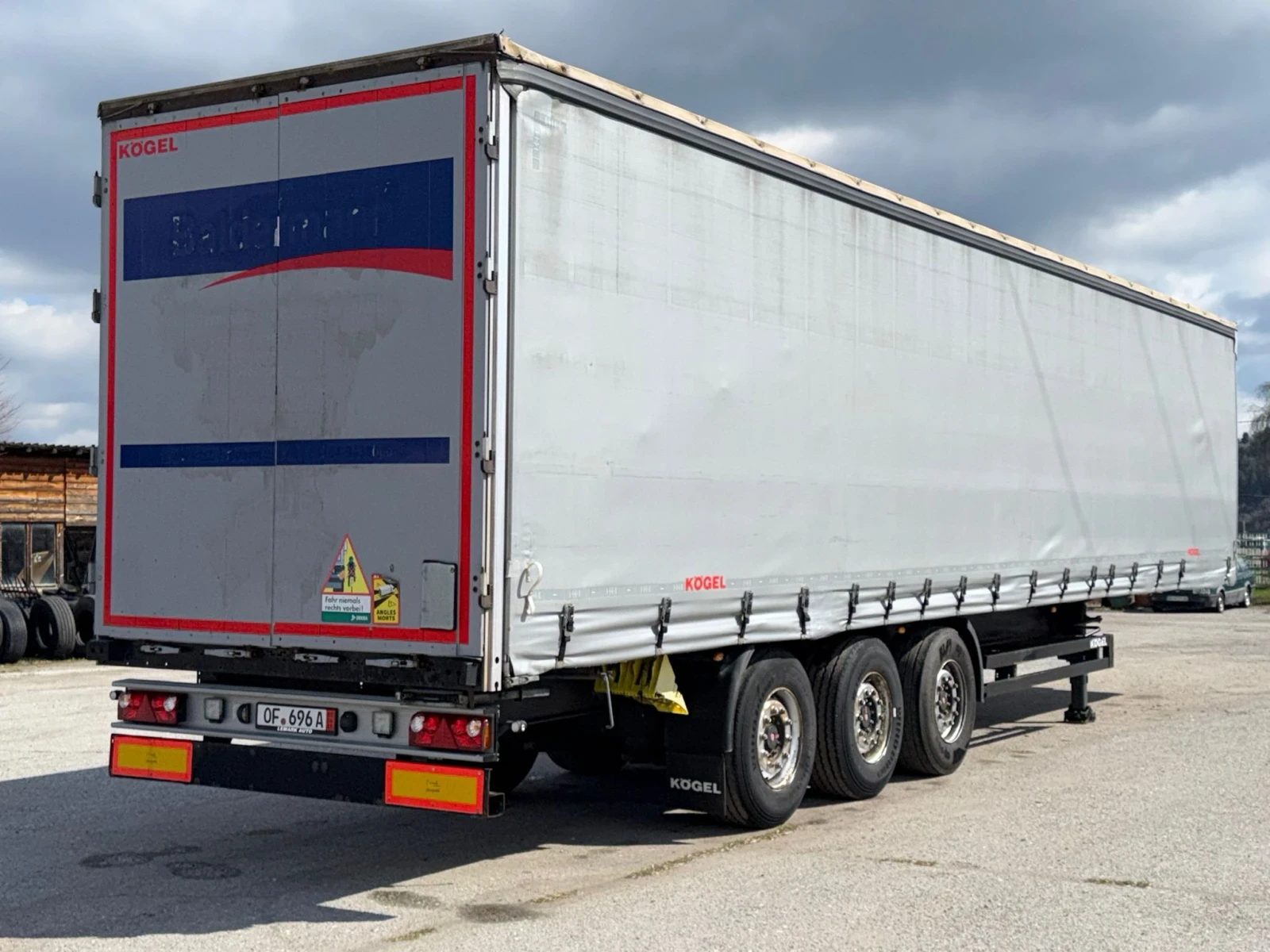 Полуремарке Koegel SN 24 SAF WABCO 12-642 XL-CODE ЛИЗИНГ!!!, снимка 4 - Ремаркета - 54144658