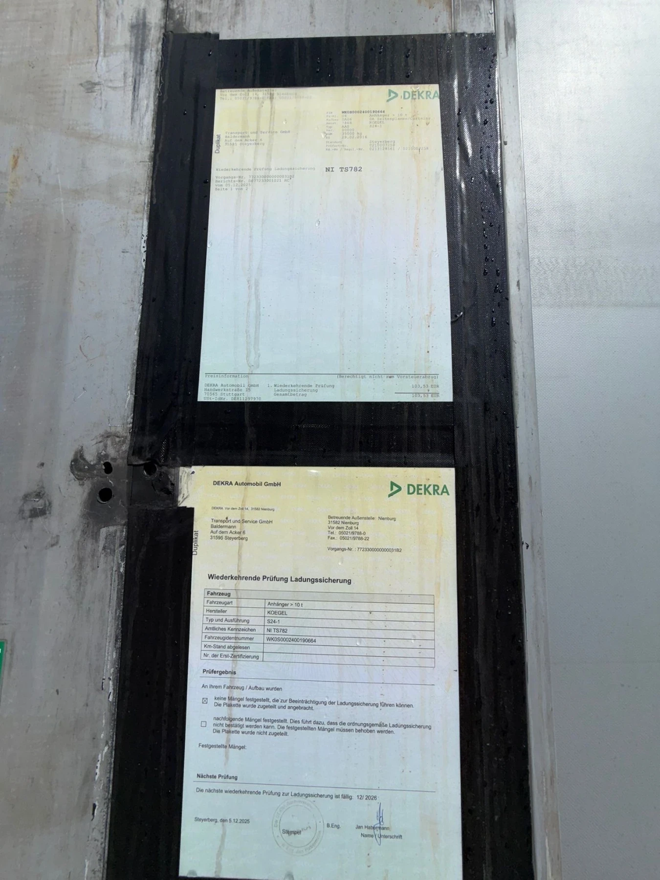 Полуремарке Koegel SN 24 SAF WABCO 12-642 XL-CODE ЛИЗИНГ!!!, снимка 17 - Ремаркета - 54144658