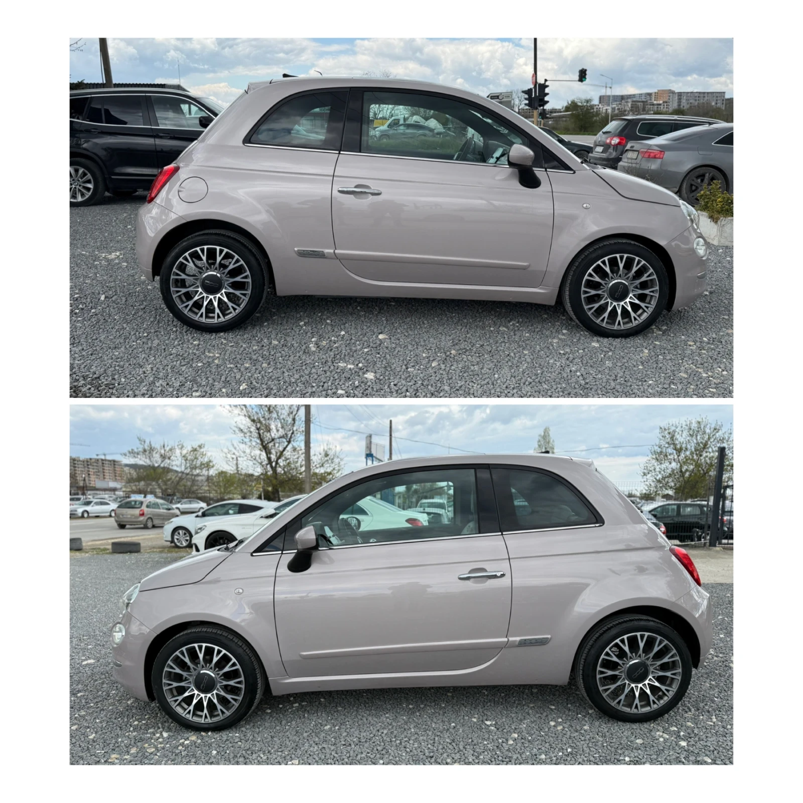Fiat 500 1.2 Rockstar AUTOMATIC* NAVI* , снимка 7 - Автомобили и джипове - 54331823