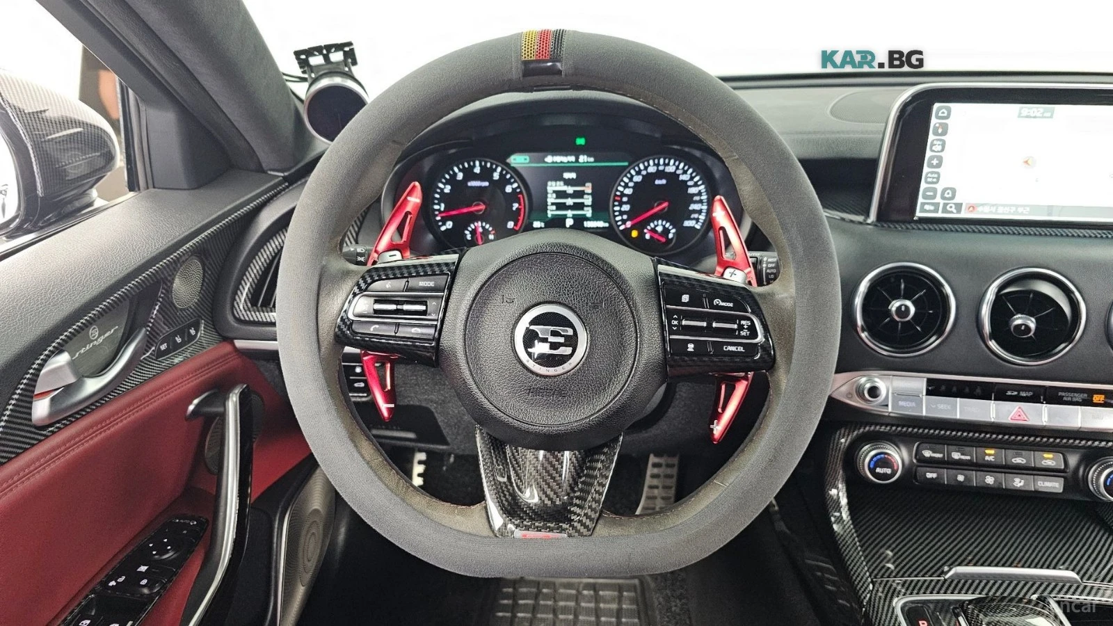 Kia Stinger AWD* GT* 3.3* DISTRONIC* 360* ОБДУХВАНЕ* ХЕДЪП* , снимка 6 - Автомобили и джипове - 55692714