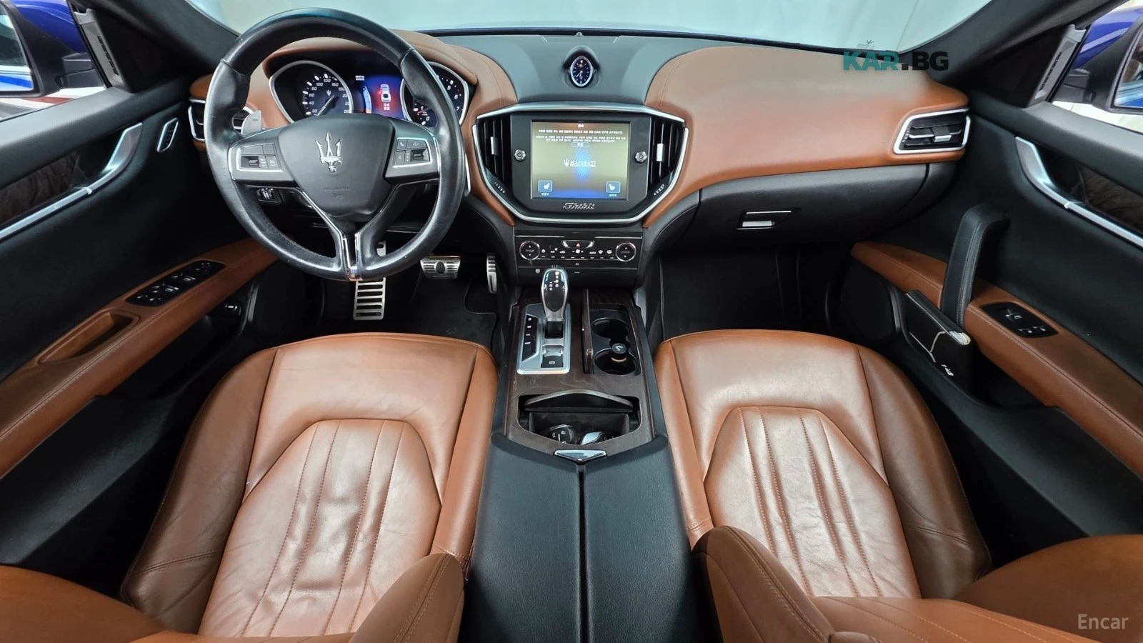 Maserati Ghibli КОЖА* ПОДГРЕВ* ПАНОРАМА* НАВИ* КАМЕРА* , снимка 7 - Автомобили и джипове - 55897952